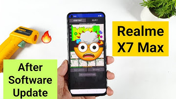Realme X7 Max CPU Throttling Test After Software Update