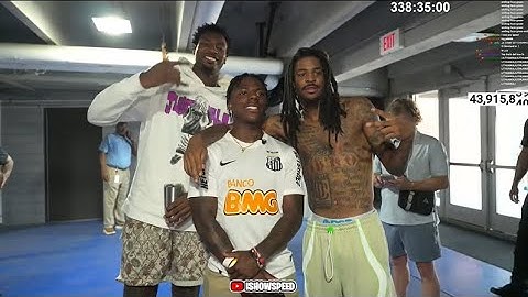 ISHOWSPEED MEETS JA MORANT & JAREN JACKSON JR IN MEMPHIS!