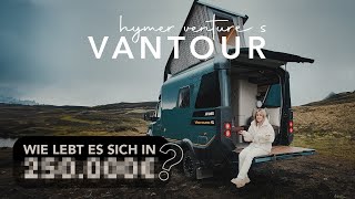 Vantour im HYMER Venture S | Wie schlägt sich das Konzept im roughen Alltag von Island? 🇮🇸 #HYMER