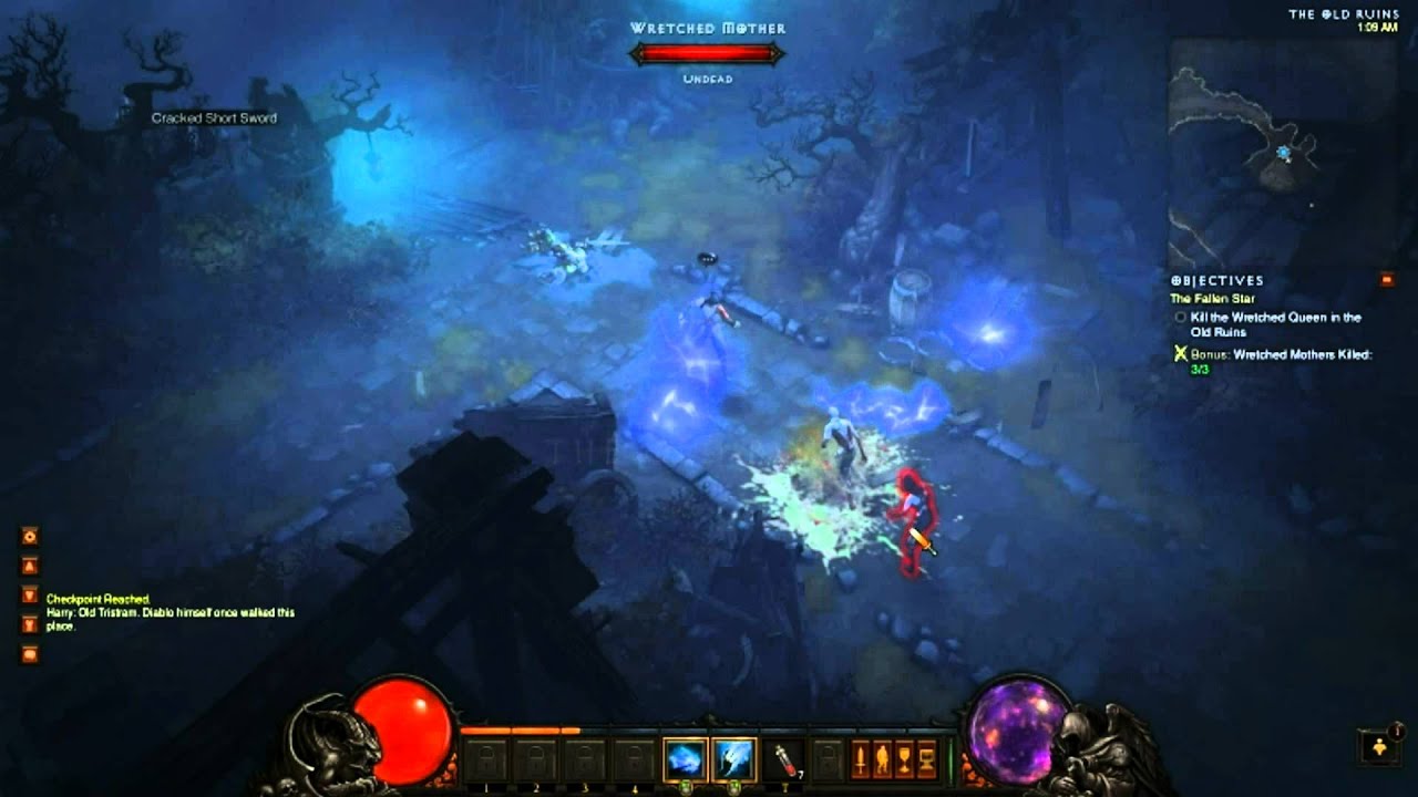 Let's Play - Diablo III Part 2: Pew Pew Lazer Beams - YouTube
