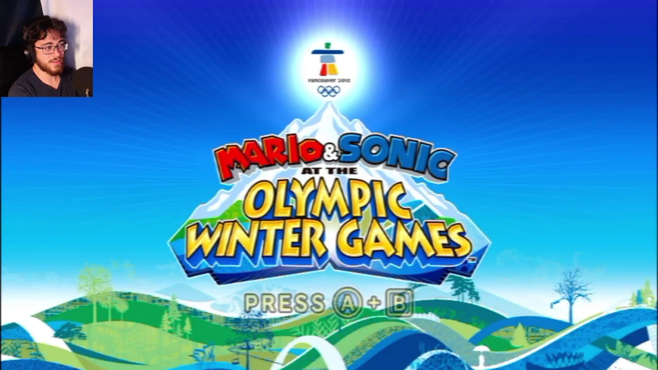 Mario and Sonic at the Olympic Winter Games! 🏂