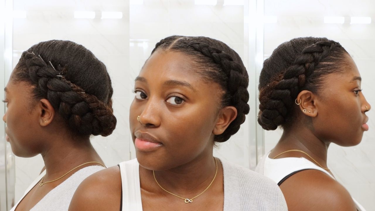 How to Dutch Braid on Type 4 Natural Hair | Beginner Friendly Tutorial