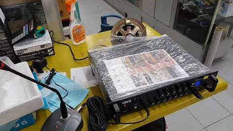 KVM PA amplifier K8120 with melody ring