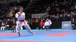 Female Kata Tatami 3 -- Adilovic Amina of Bosnia Herzegovina | WORLD KARATE FEDERATION