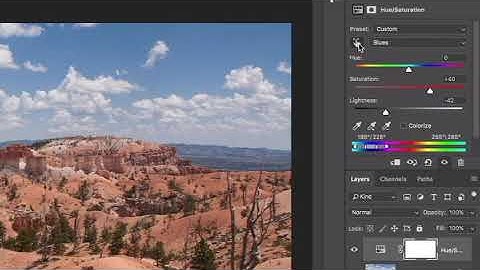 Advance Techniques in Photoshop Photo Editing Tutorial Adjusting Color Intensity for Photography