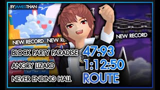 TalesRunner - Block Party Paradie 47:93/Angry Lizard 1:12:50/never end (route)16+10% ByJamesThan