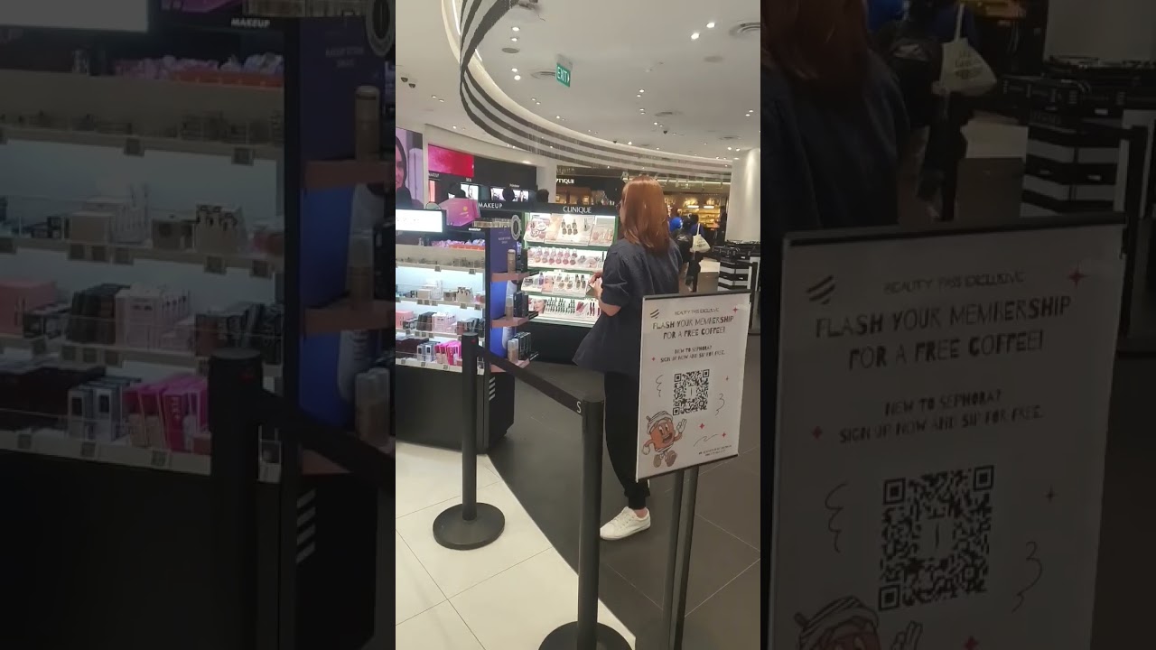 Today Only ION Orchard  SEPHORA FREE COFFEE AND $10 VOUCHER FOR SWPHORA MEMBERS !!