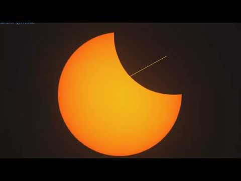 The Partial Solar Eclipse from Edinburgh & Anton Pannekoek Institute, The Netherlands