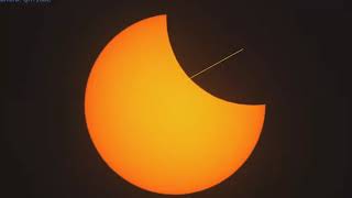 The Partial Solar Eclipse from Edinburgh & Anton Pannekoek Institute, The Netherlands