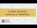 Dynamic schema for blogs   SEO in Webflow