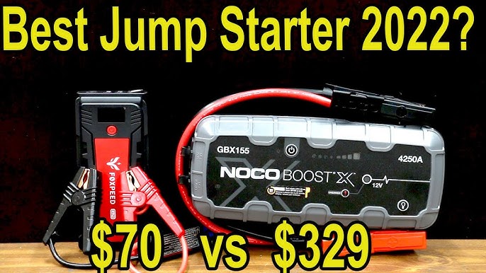 US GOOLOO Jump Starter GE1200 1200A Peak 18000mAh Portable Battery