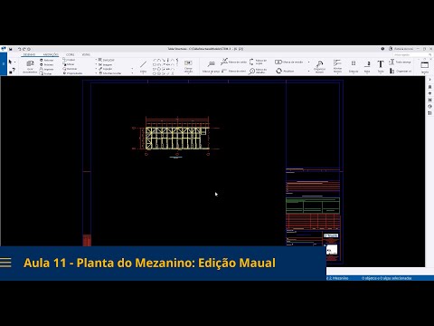 Documentação de Projeto #11 - Planta do Mezanino: Edição Manual