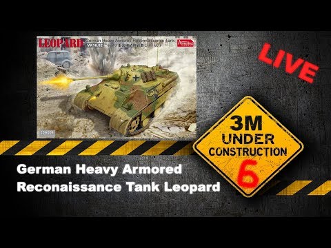ЗМ #438. Сборка модели Leopard VK16.02. Часть 6 (LIVE)