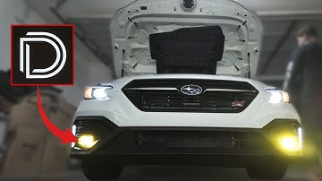 WRX Diode Dynamics Fog lights Install | VB