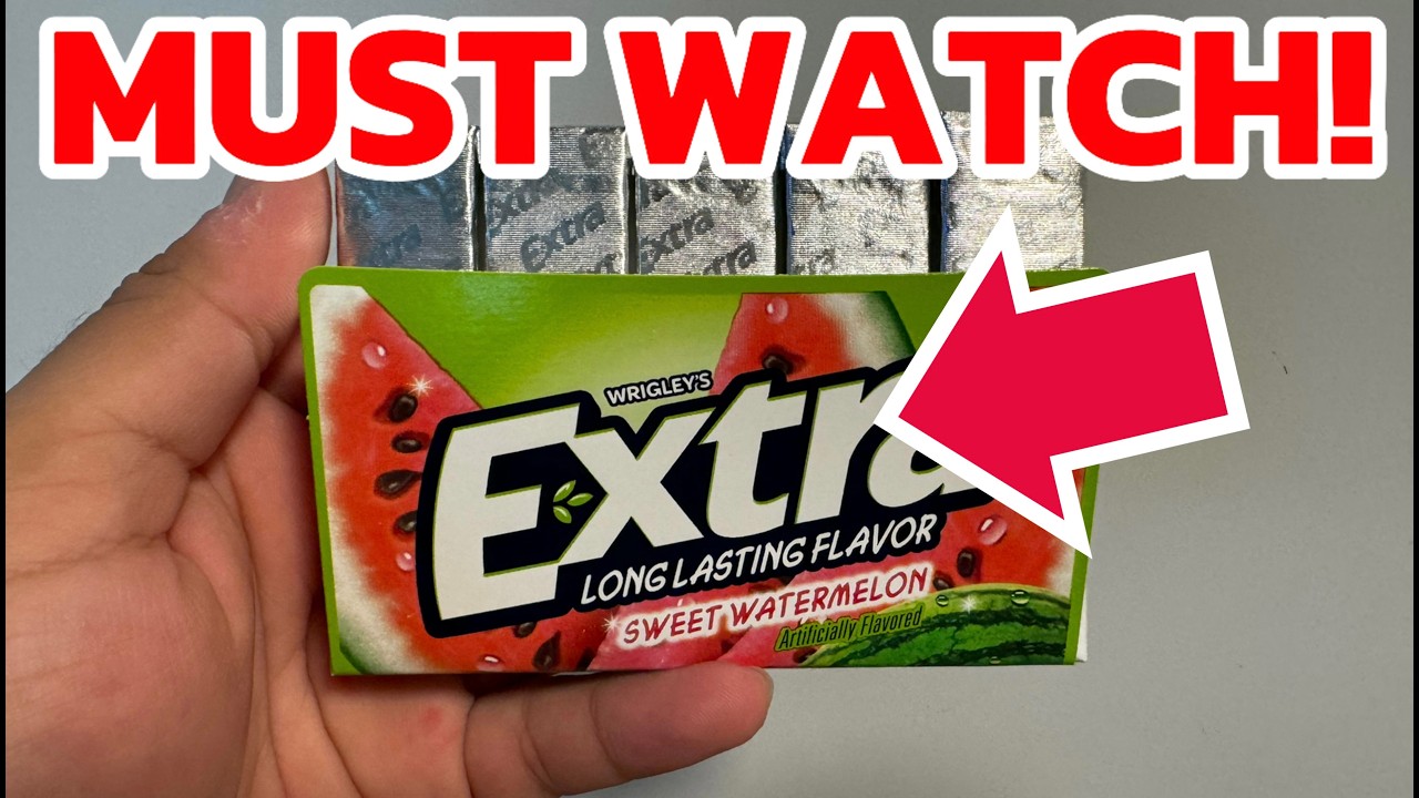 EXTRA Gum Sweet Watermelon Sugarfree (My Honest Review)