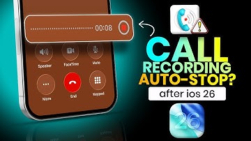 iOS 26 Call Recording Problems FIXED! What
