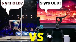 [INCREDIBLE KID]  😲  6 yrs old POLE Dancer? + 9 yrs old ROCKET Dancer? 😲