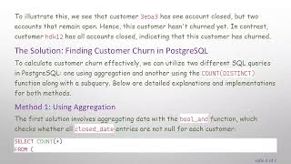 Unlocking Customer Churn: A Guide to Counting Rows with a Window Function in PostgreSQL