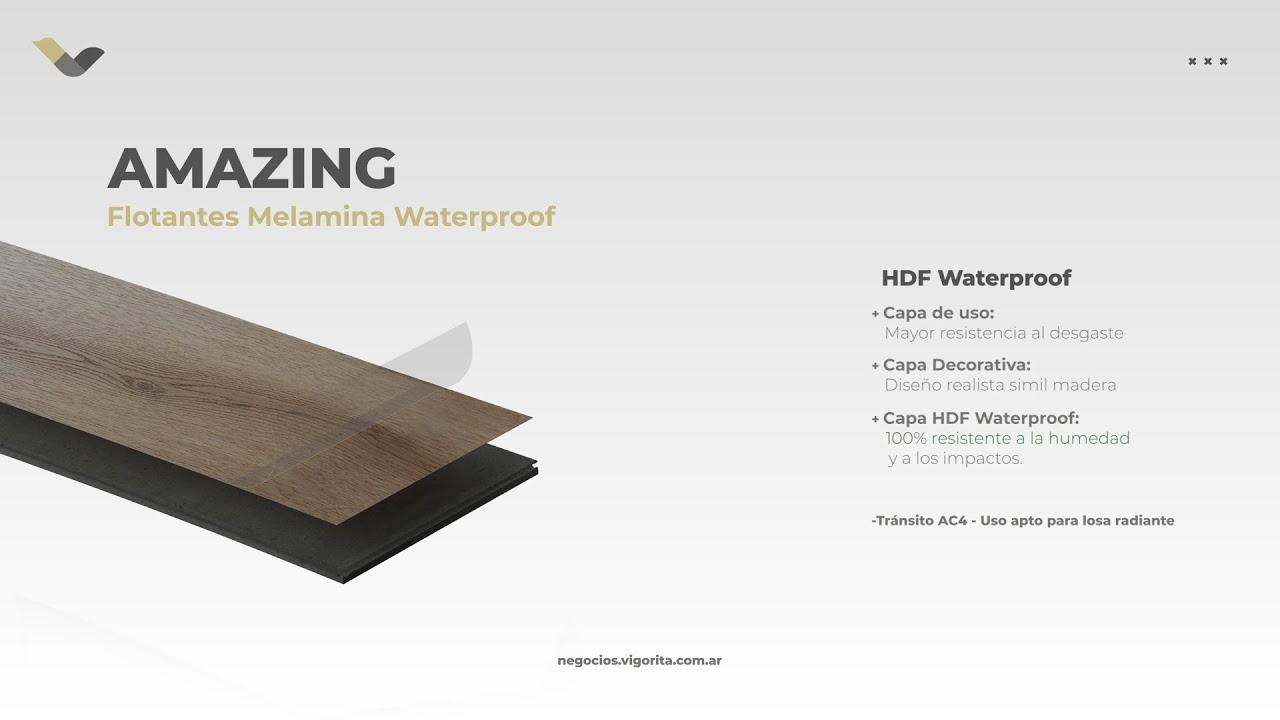 VigoritaI Pisos de Melamina Waterproof Línea Amazing YouTube
