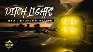 Off Road Ditch Lights! *Reviewing the LasFit 3' LED Amber Light Pods*