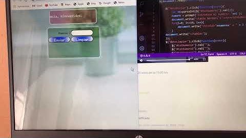 Tablas de multiplicar | Visual Studio Code.