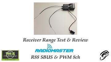 Review & Range Test: RadioMaster R88 SBUS - PWM 8ch. Receiver