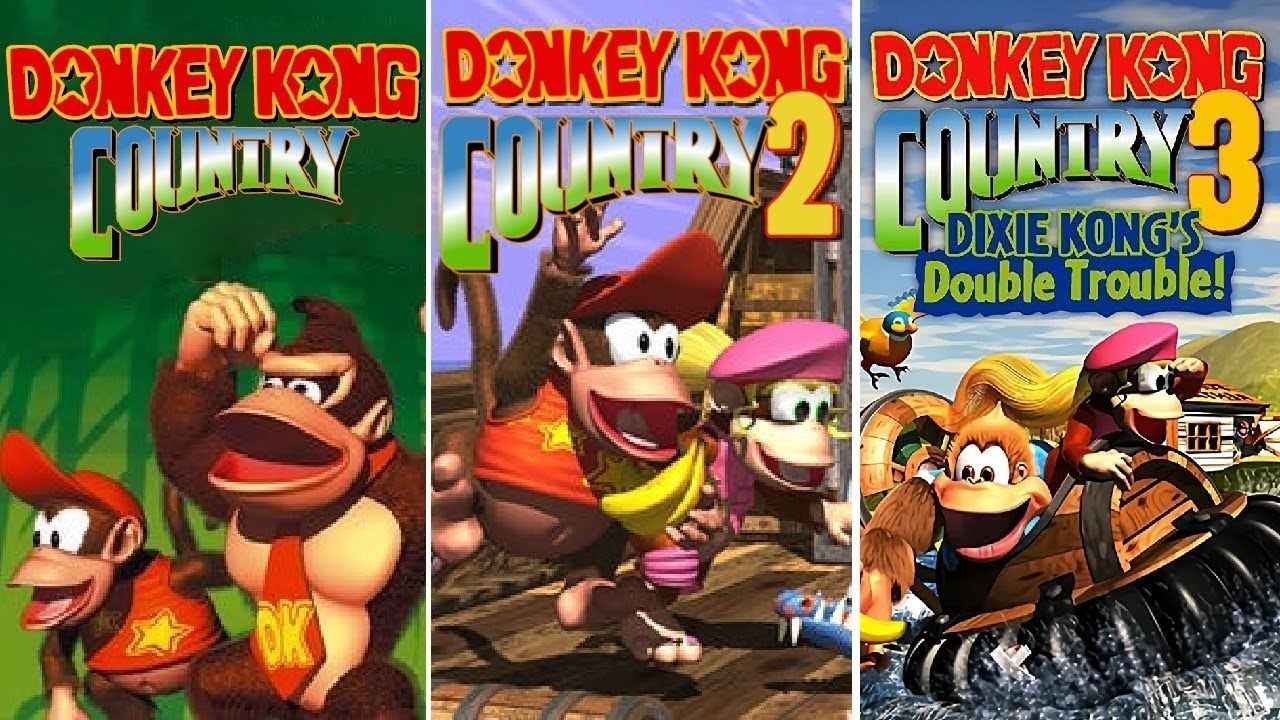 Donkey Kong Country 306% Trilogy!! - Donkey Kong Country 1 2 3 - WillPower64