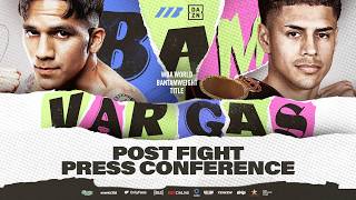 Jesse Bam Rodriguez Vs Antonio Vargas Post-Fight Press Conference | Matchroom Boxing