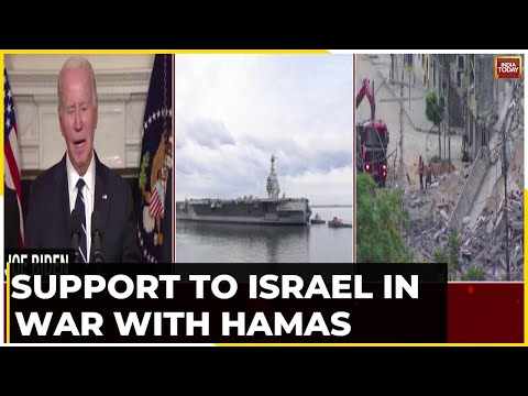 Israel Gets Military Backing  From United States | US Pledges Support To Israel In War With Hamas