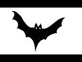 How to Draw a Scary Bat - Halloween - VERY EASY FOR KIDS How to Draw a Scary Bat - Halloween - VERY EASY FOR KIDS