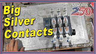Scrapping an Electrical Contactor for Copper | Silver Jackpot!