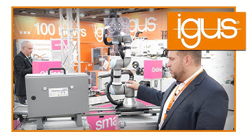 7 axis for your Universal Robot! | igus robot adapter kits for ZLW toothed belt axes