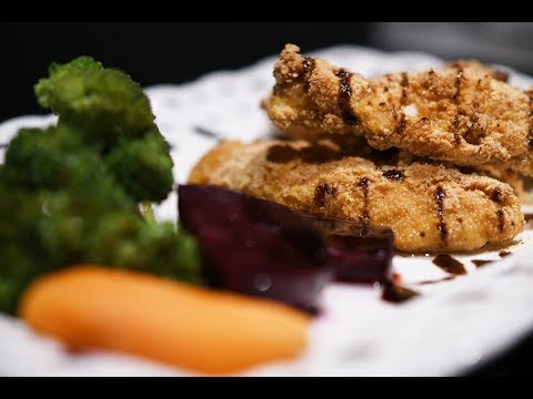 Βίντεο: Χοιρινό σνίτσελ στο φούρνο: συνταγές φωτογραφιών βήμα προς βήμα για εύκολο μαγείρεμα