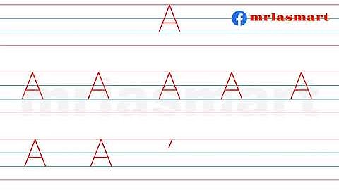 Write Capital A | Precise Formation | Merryland Academy Digital Classroom