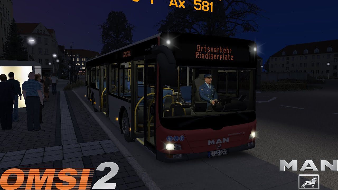 Omsi 2 - Gerolstein - Line F - MAN Lion's City A37