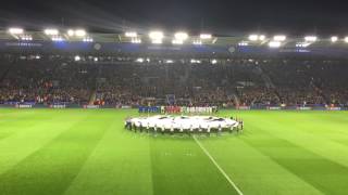 Leicester City v Copenhagen: Champions League (UCL Anthem + Pre-match Display)