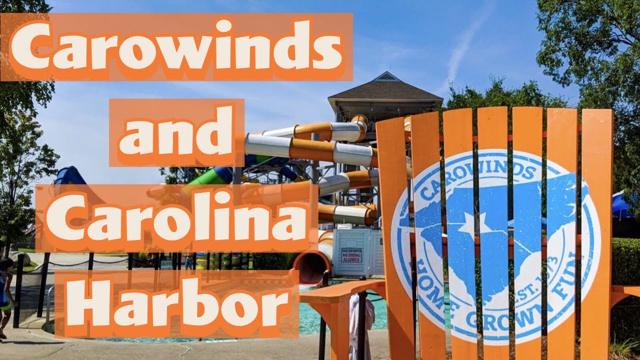 Carowinds Waterpark Carolina Harbor Tour and Carowinds Updates YouTube