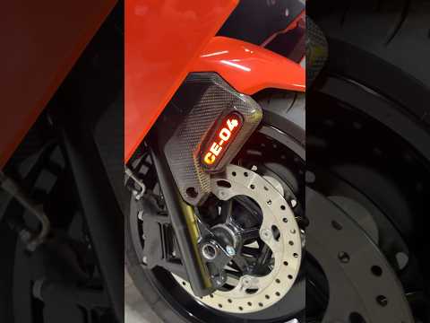 Lightning fast with stylish lights &amp; cool sounds! #BMWCE04 motopixeltv (IG) #CustomBike #NotForSale