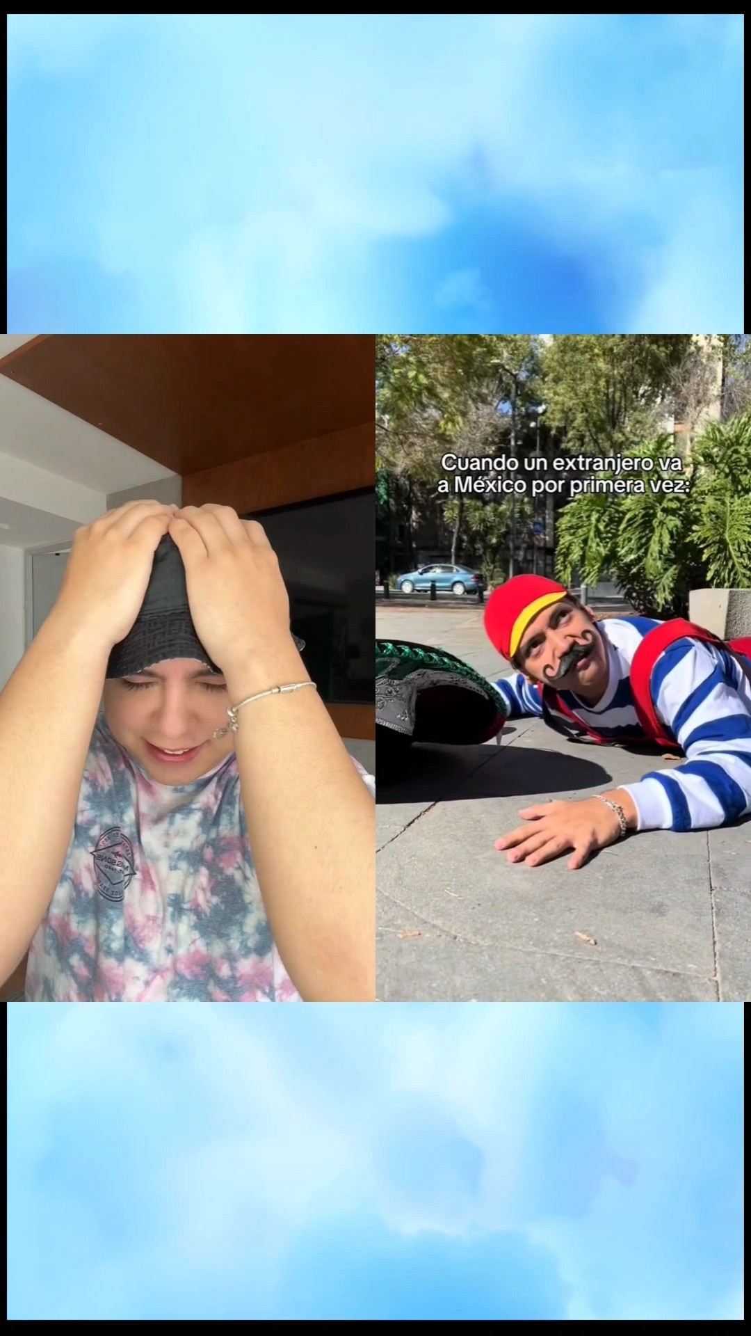 REACCIÓN A CACHETES EN MÉXICO #shorts