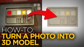 How-to: Turn a Photo into a 3D Model