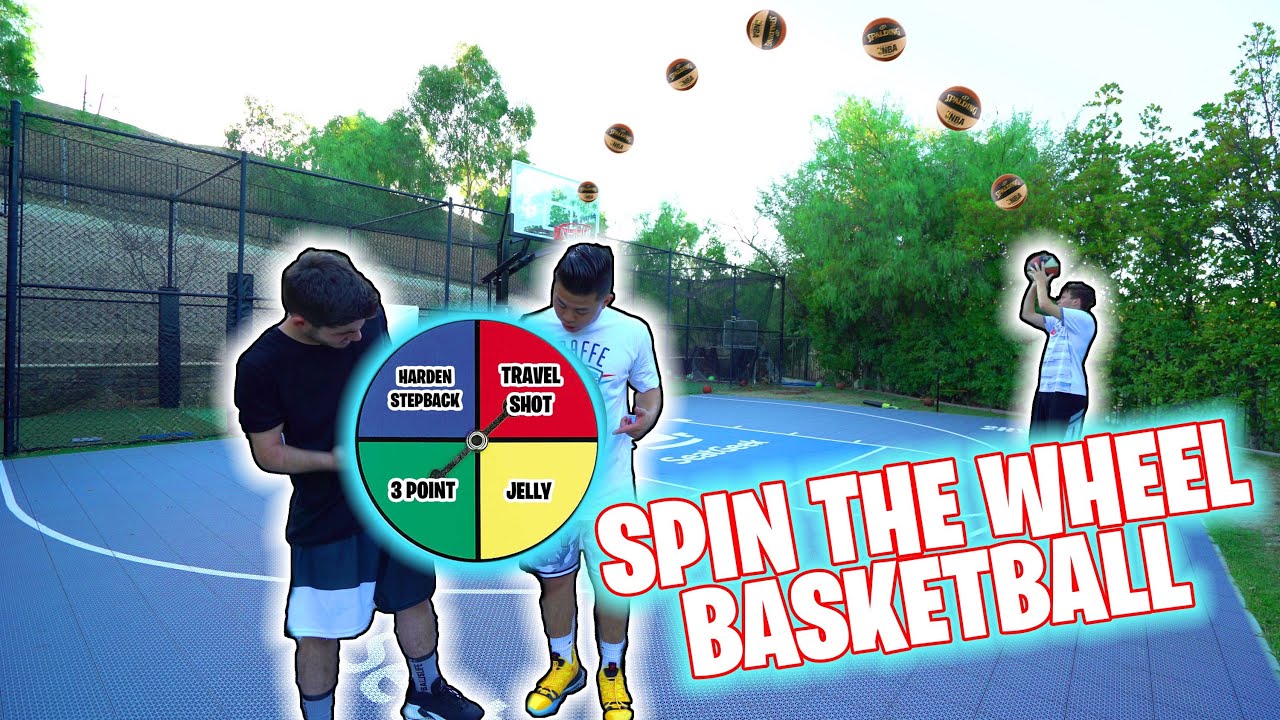 SPIN THE WHEEL 1v1 BASKETBALL WITH JESSER AND MOPI FROM 2HYPE! YouTube
