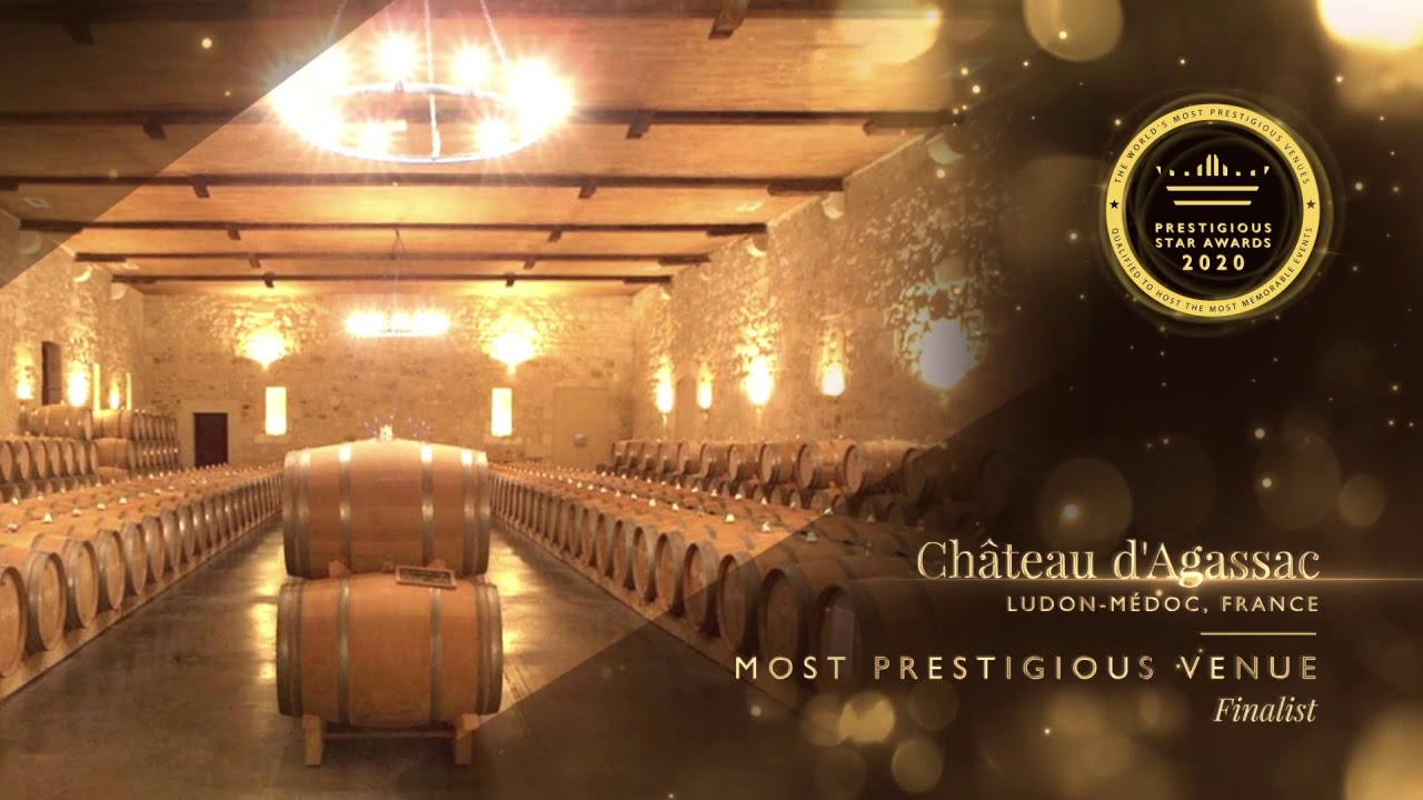 Château d'Agassac, Most Prestigious Venue, Prestigious Star Awards 2020
