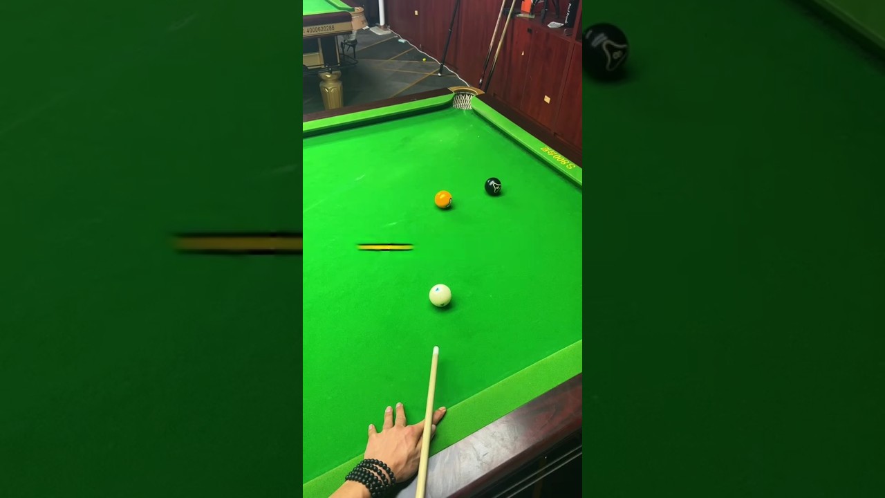 Image of video the The effect/results after practice. Is this talking about you? #8ballpool #billiards #trickshot 19