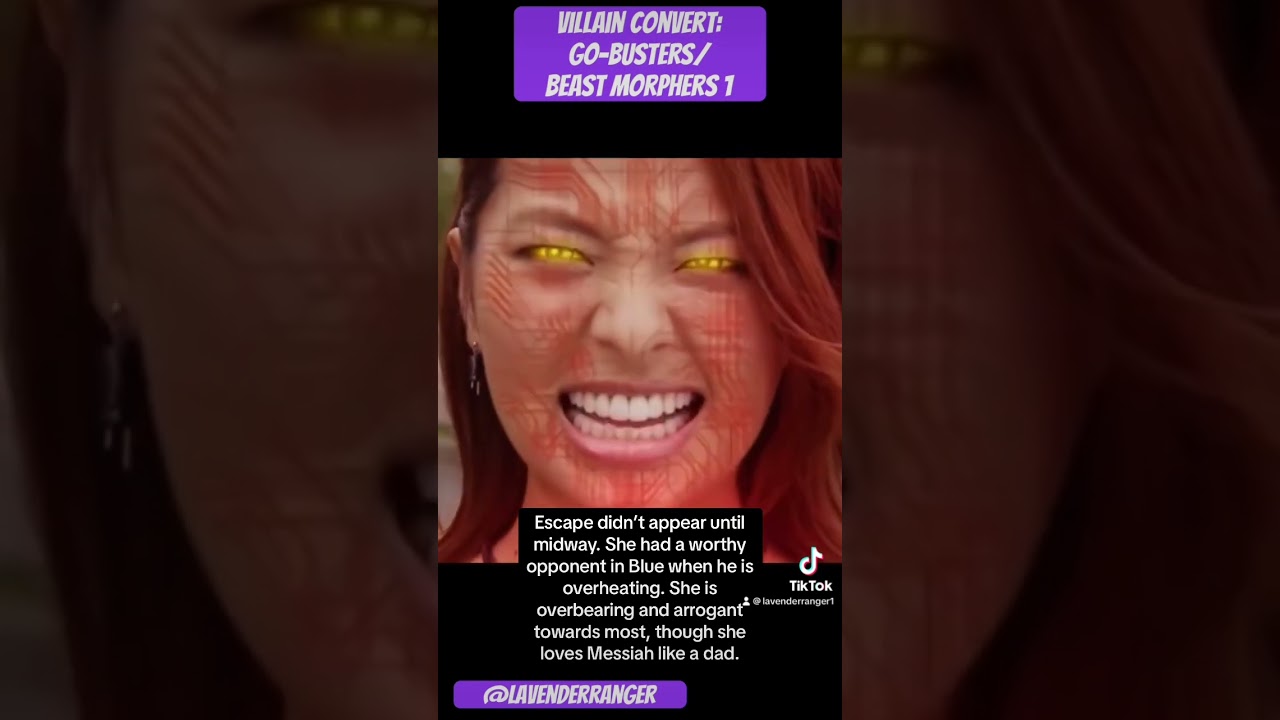 Villain convert: Go-Busters/Beast Morphers 1 