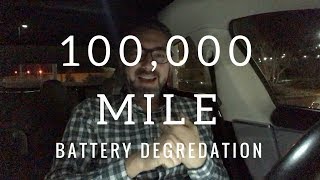 Tesla battery degradation at 100K mi (161K km) and other questions answered