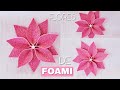 Aprende Cómo hacer una linda FLOR DE FOAMI🌺🌺How to make a flowers😊