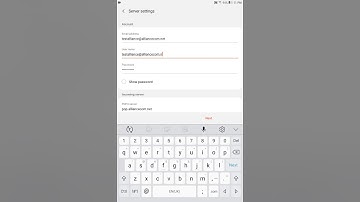 Email Setup for Android Devices