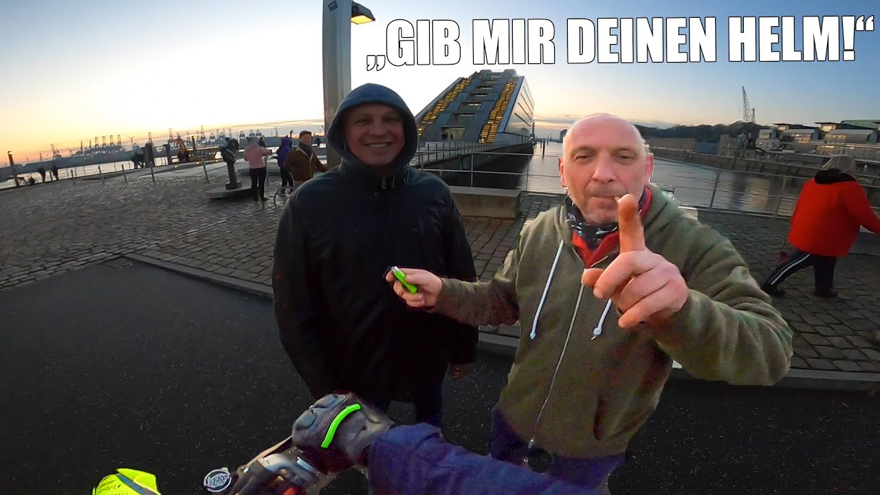 PASSANT RASTET NACH WHEELIE KOMPLETT AUS