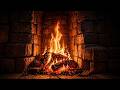 🔥 Cozy Fireplace 4K (5HOURS). Fireplace with Crackling Fire Sounds. Crackling Fireplace 4K