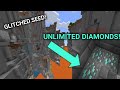MINECRAFT SEED WITH INFINITE DIAMONDS AND ORES!! 100% Legit!!! | Bedrock/Xbox Version! (PART1!)